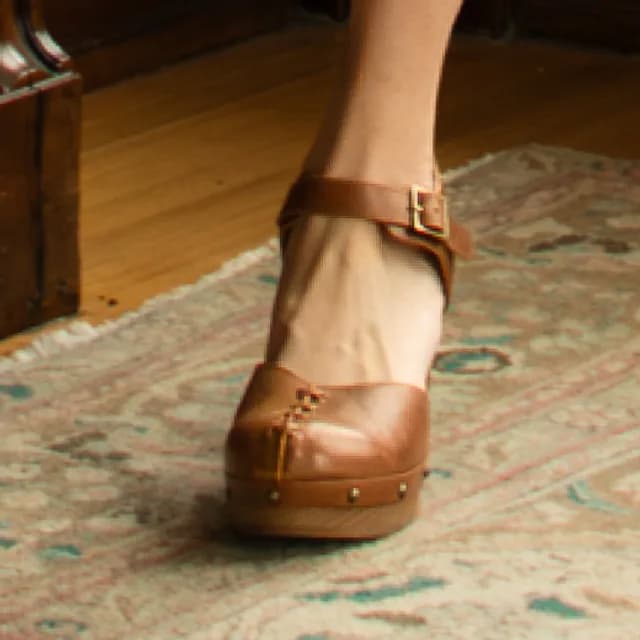 platform heels, from your closet