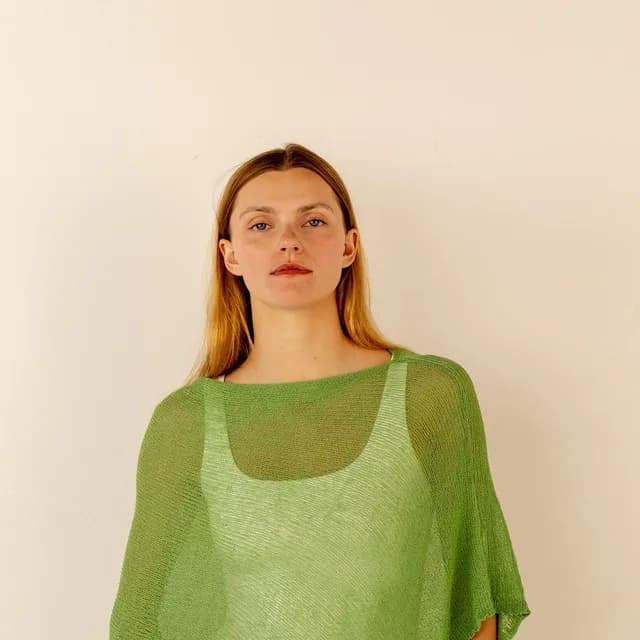 BS52, sheer poncho