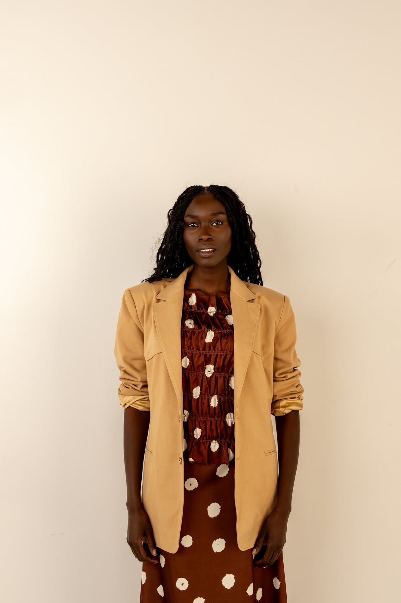 BS1, tapestry blazer